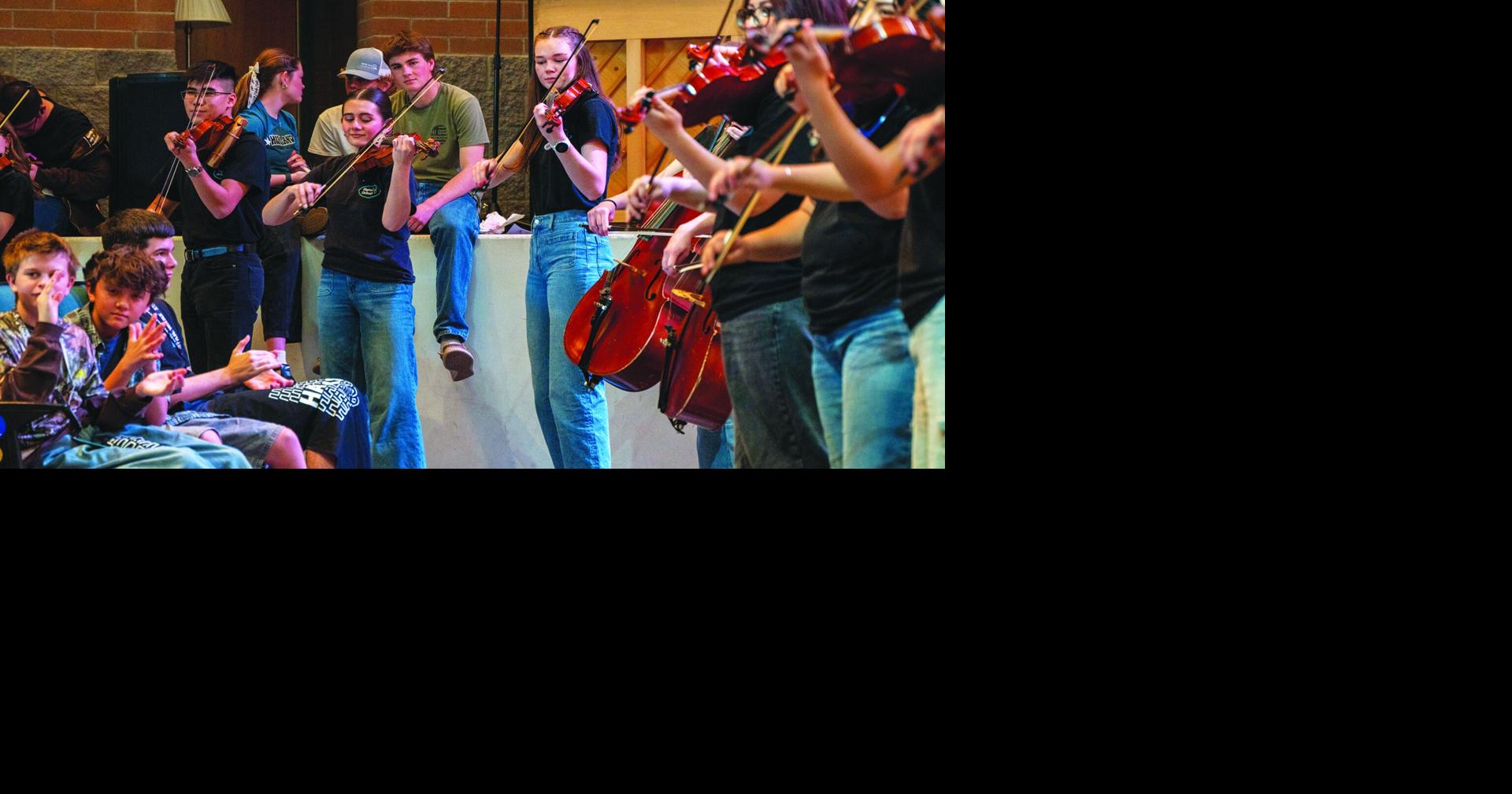 Highland High's Strolling Strings prepare to do their thing | News ...