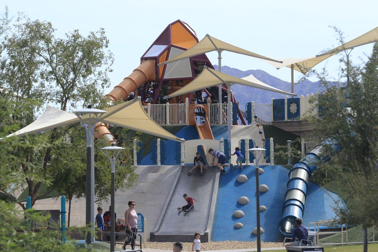 2nd woman claims Gilbert’s concrete slide injured her News