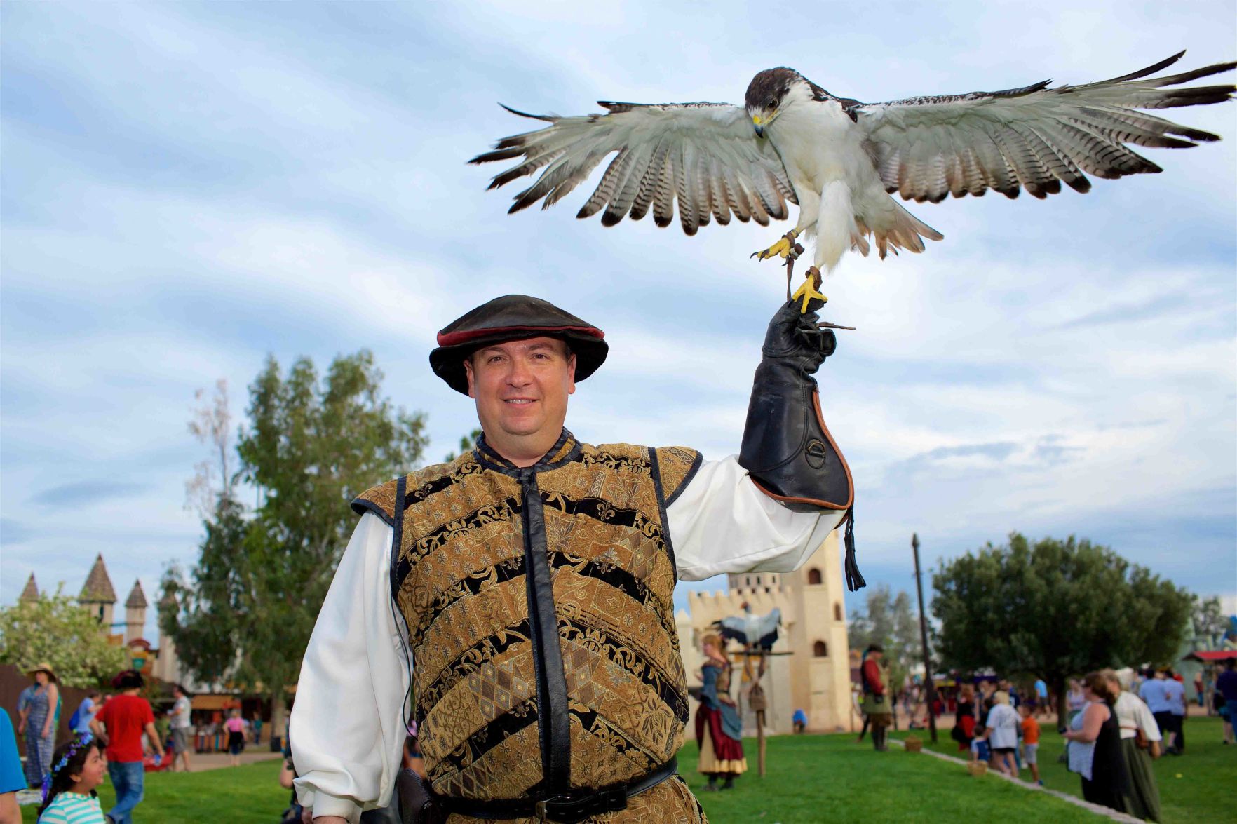 Gold medal winners at the 2025 renaissance festival