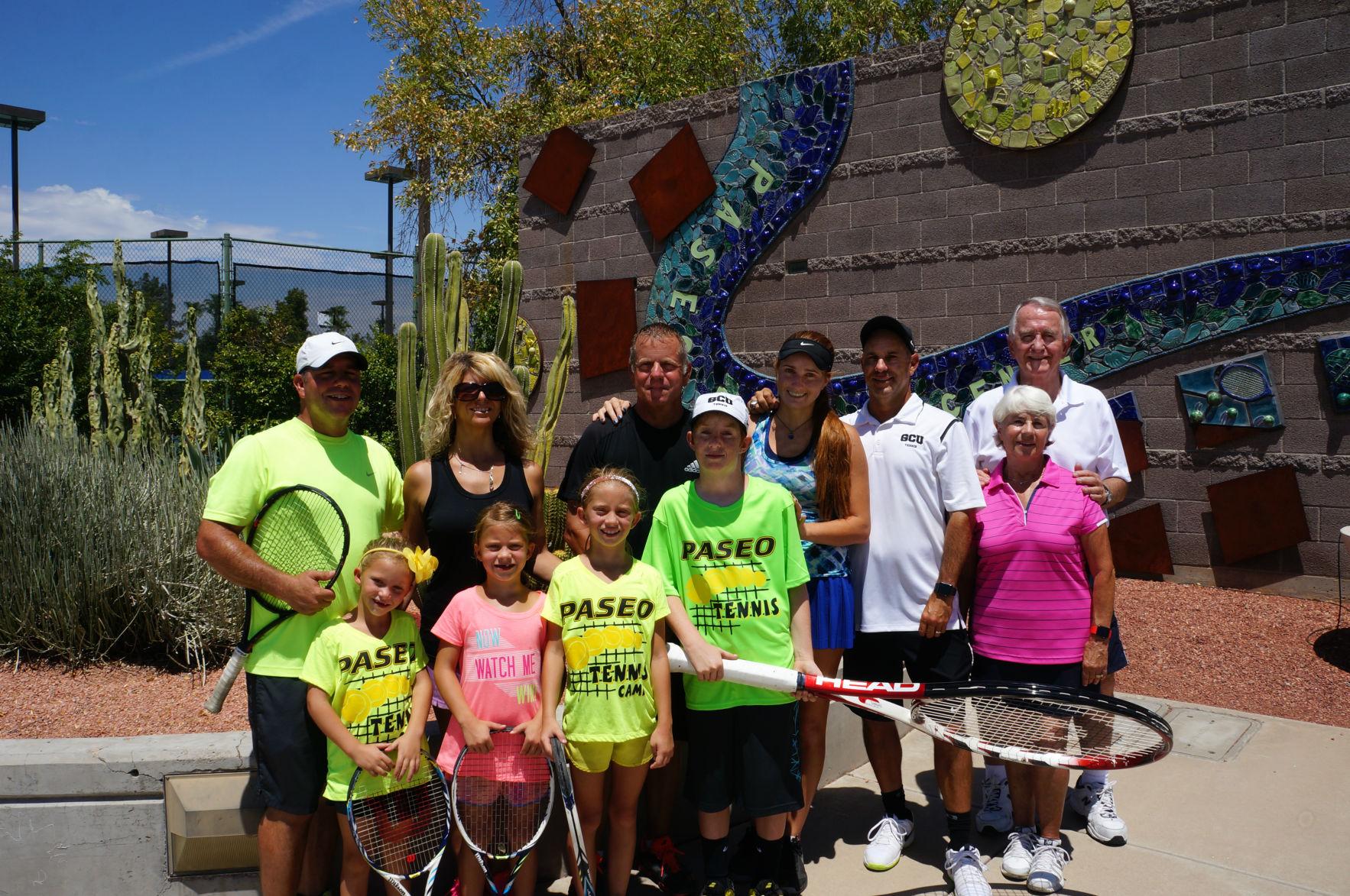 Tennis is a family affair at Paseo Racquet Center Features