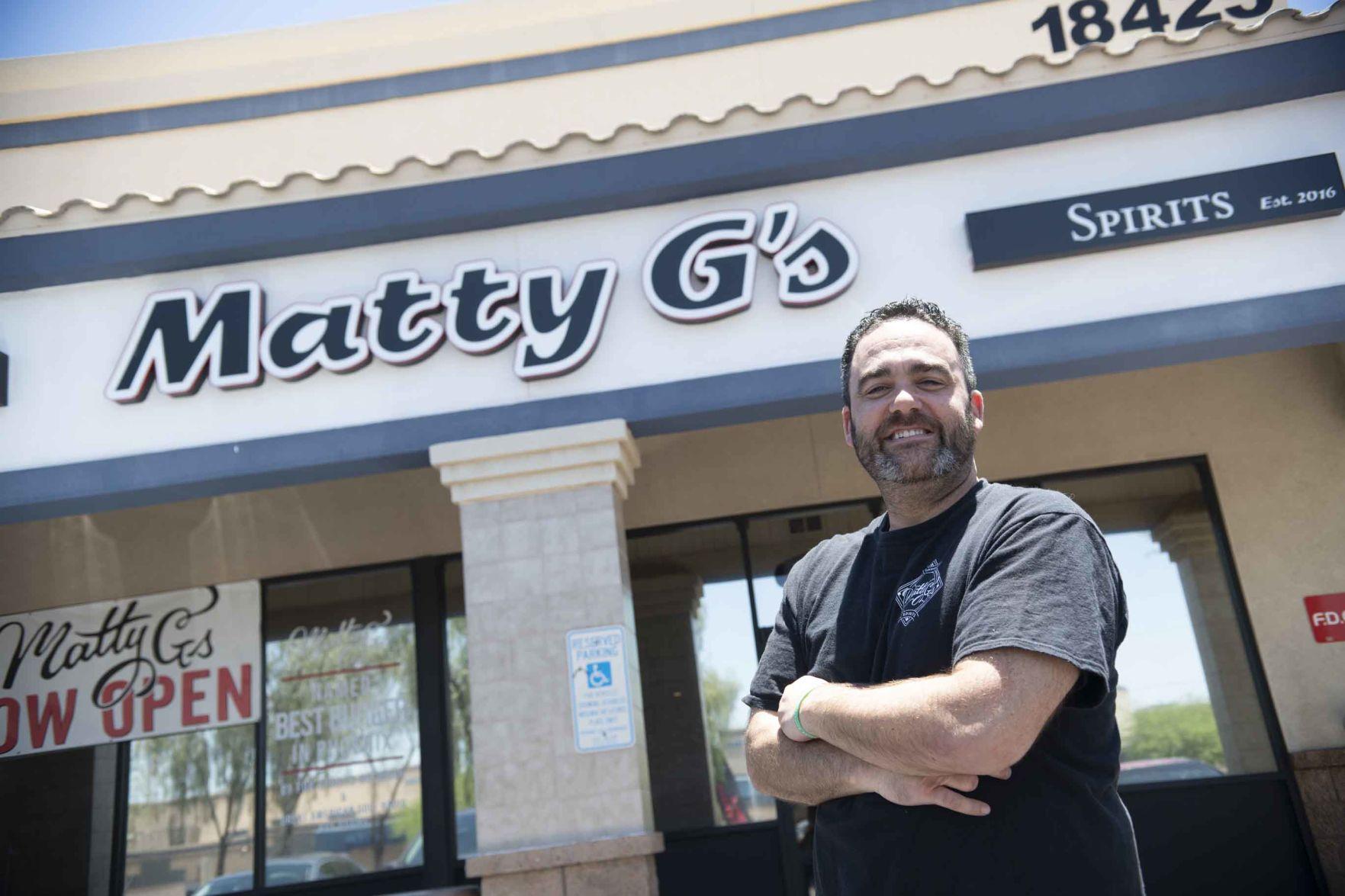 Matty G s a juicy mix of sports steak burgers Business