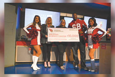 Arizona Cardinals donate $10,000 to ‘Girls in STEM’ program