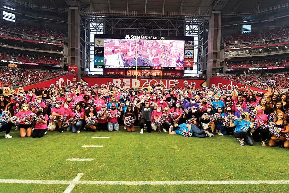 State Farm Stadium field undergoes final prep for Arizona Super