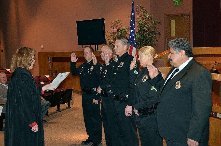 Glendale Police Dept promotes five officers News glendalestar com