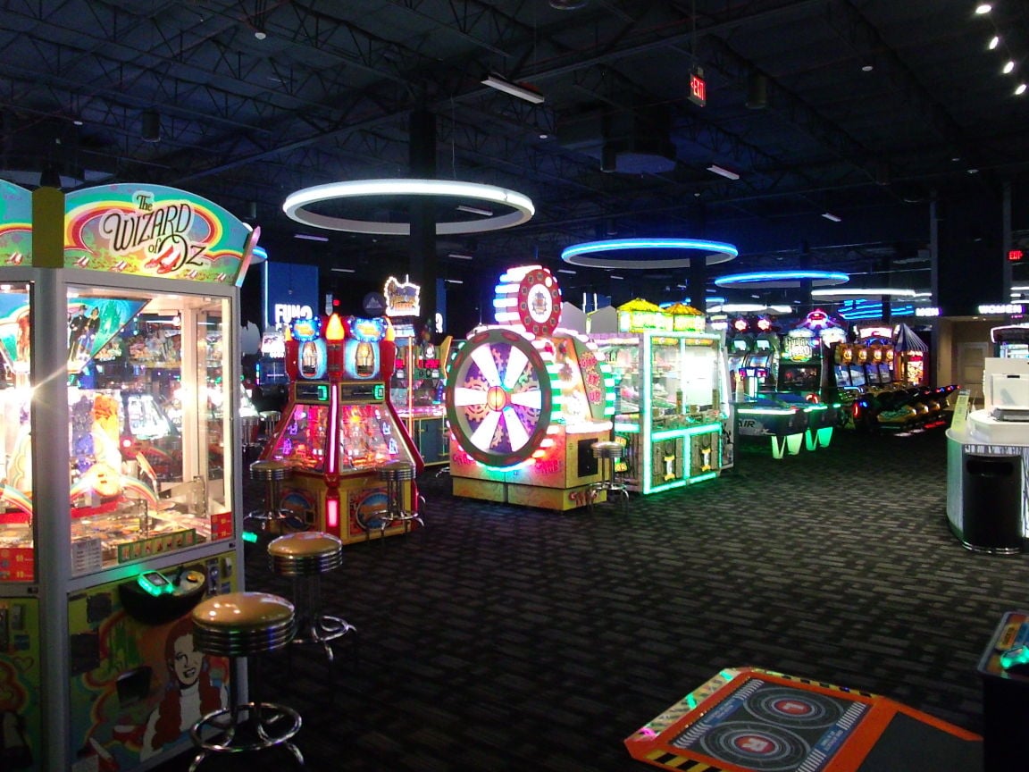 dave and busters games list el camino real