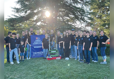 Local robotics team wins global invitational championship