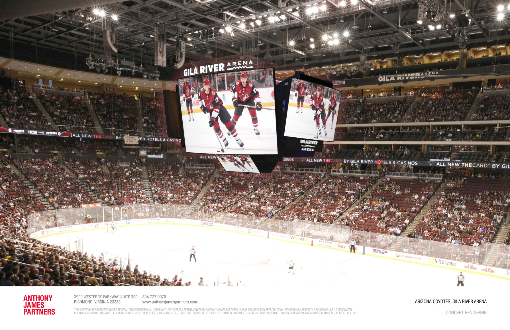 Big scoreboard to greet Coyotes fans 