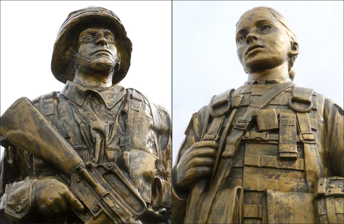New Monument A Labor Of Love Honor For Mason City Vets Mason City North Iowa Globegazette Com