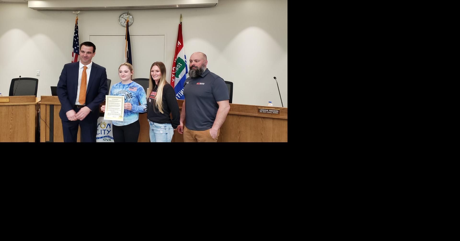 Layla Phillips city council meeting