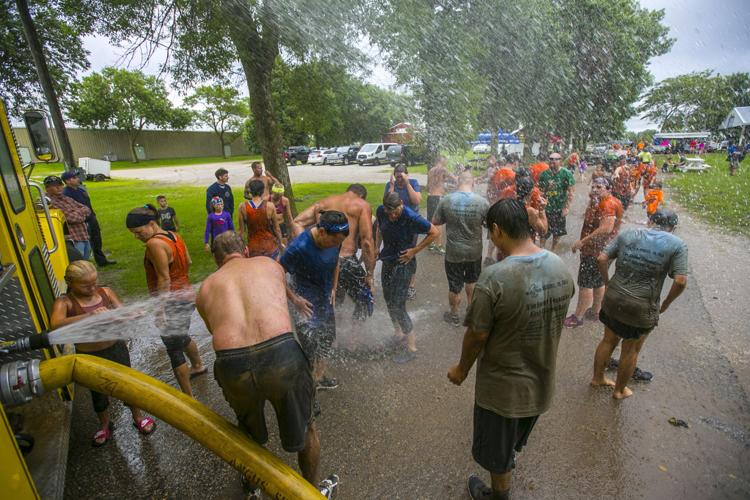 New date, same fun for Mason City's Slippery Saints Mud Run