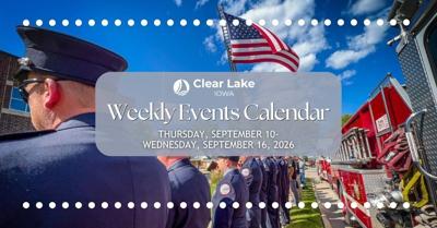 Clear Lake Events September 10-16, 2026
