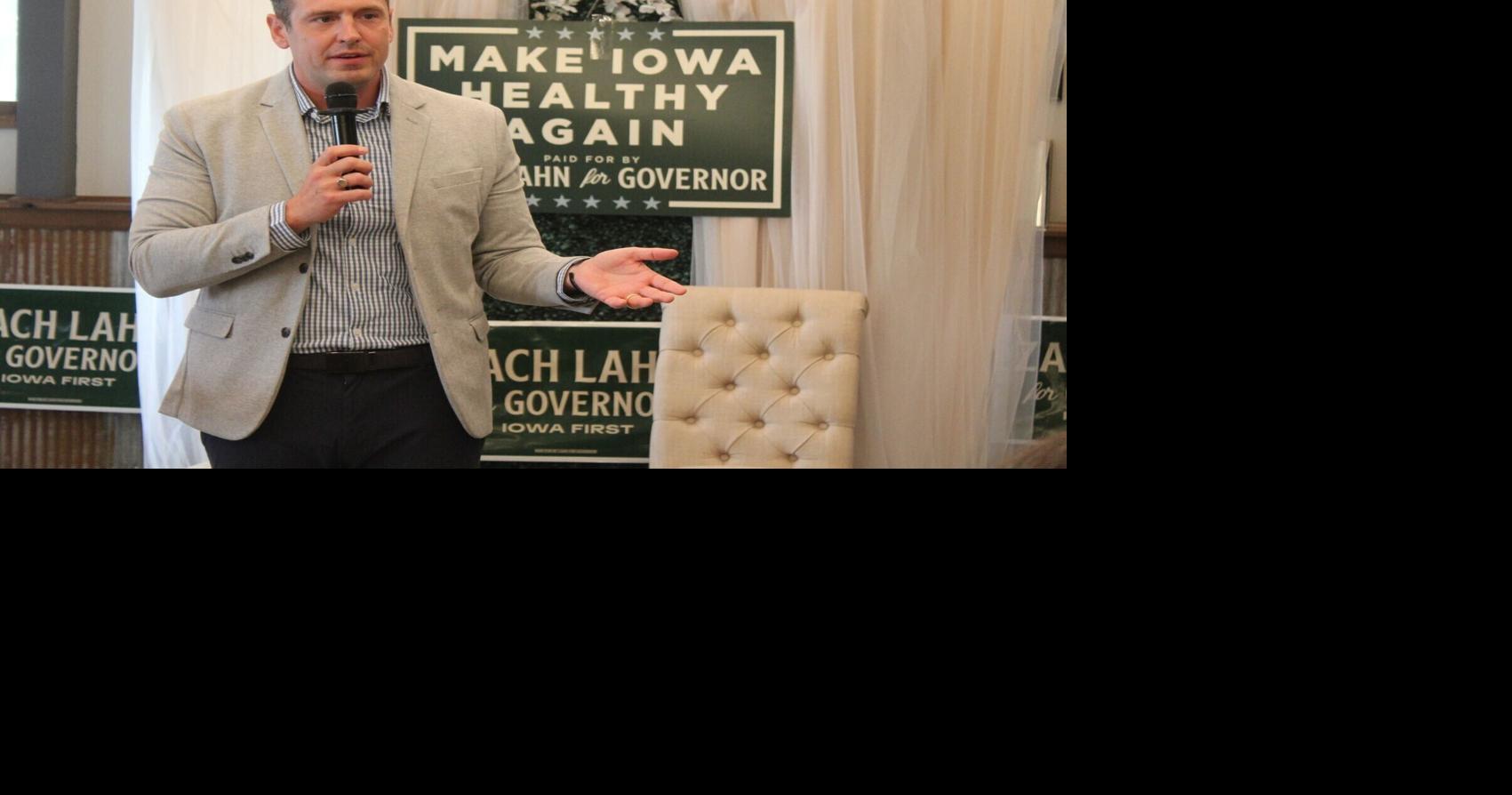 Top Story Spotlight Topical Iowa GOP governor candidate Lahn: Supporters ‘reform' voters Zach Lahn believes he can defeat Congressman Randy Feenstra in Iowa's Republican gubernatorial primary Erin Murphy Lee-Gazette Des Moines Bureau May 29, 2026 9 mins ago