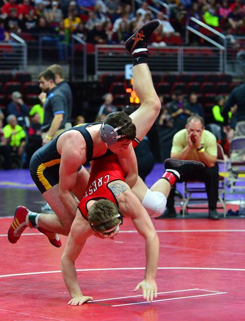 State Wrestling Friday 1A-2A Semi 35