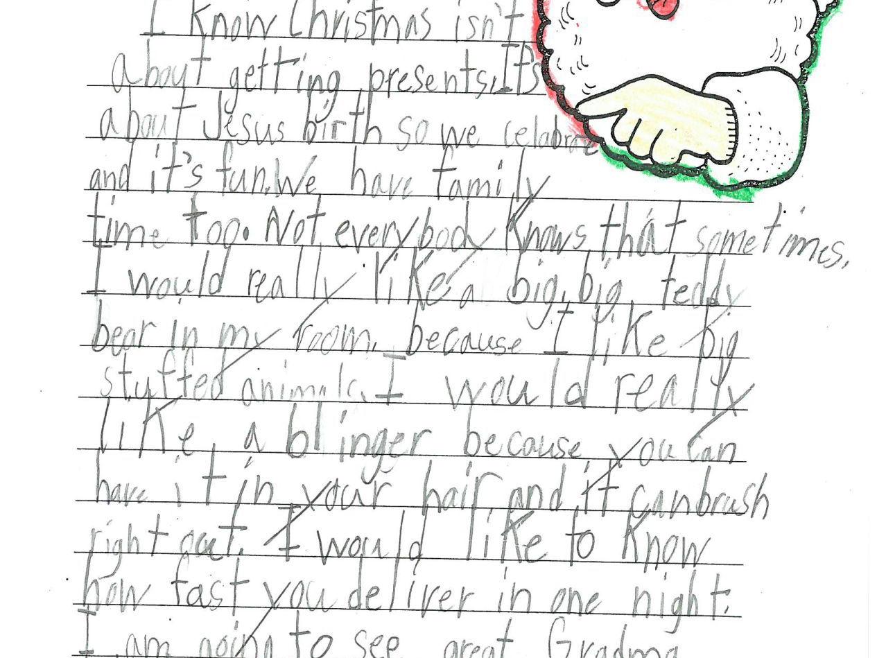 Letters To Santa News Globegazette Com