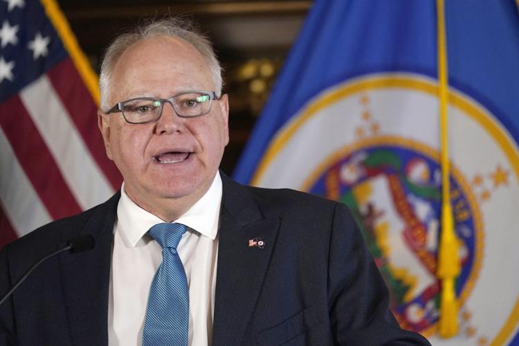 Harris selects Minnesota Gov. Tim Walz as running mate