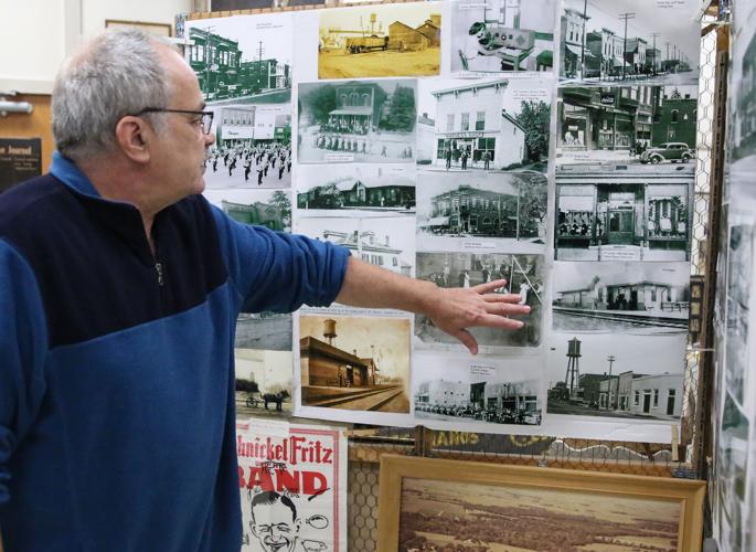 Glass negatives - museum display