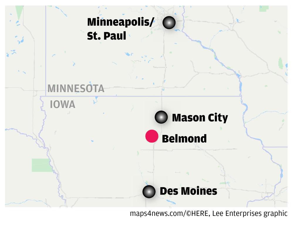 My North Iowa town Belmond Mason City & North Iowa