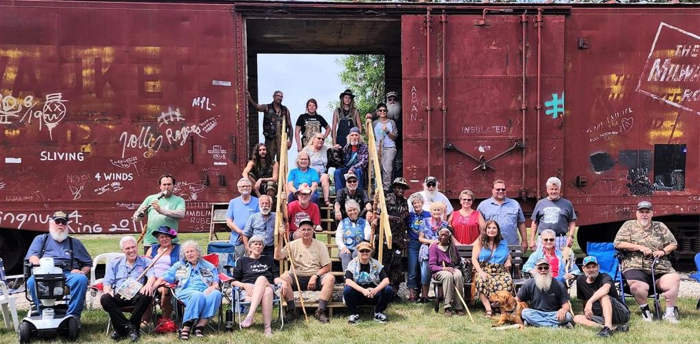 Hobo early arrivals, Little Miss and Mister crowning commence Britt