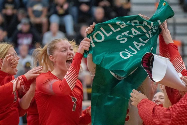 High School Volleyball Saint Ansgar clinches first state tournament