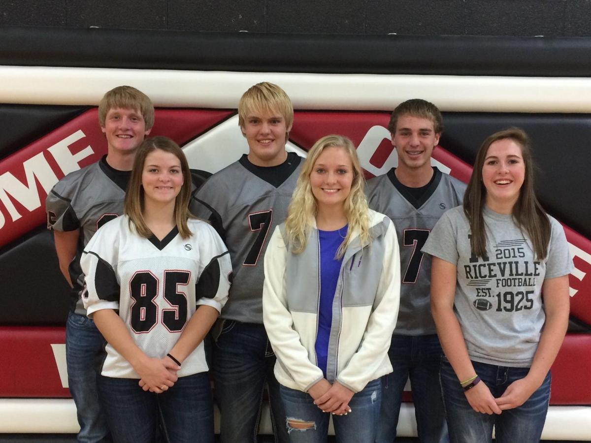 Riceville High School celebrating