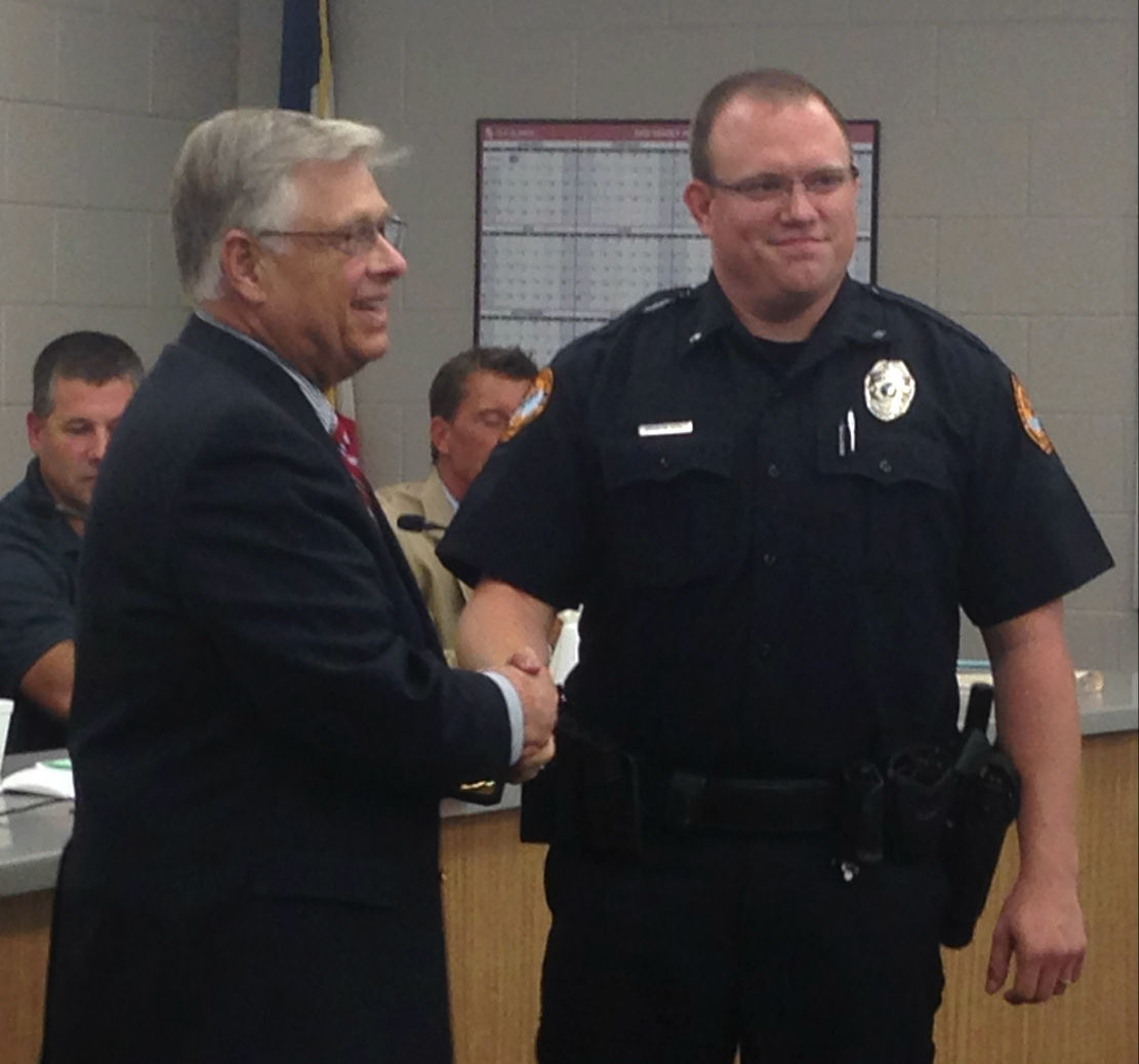 New Clear Lake police officer sworn in