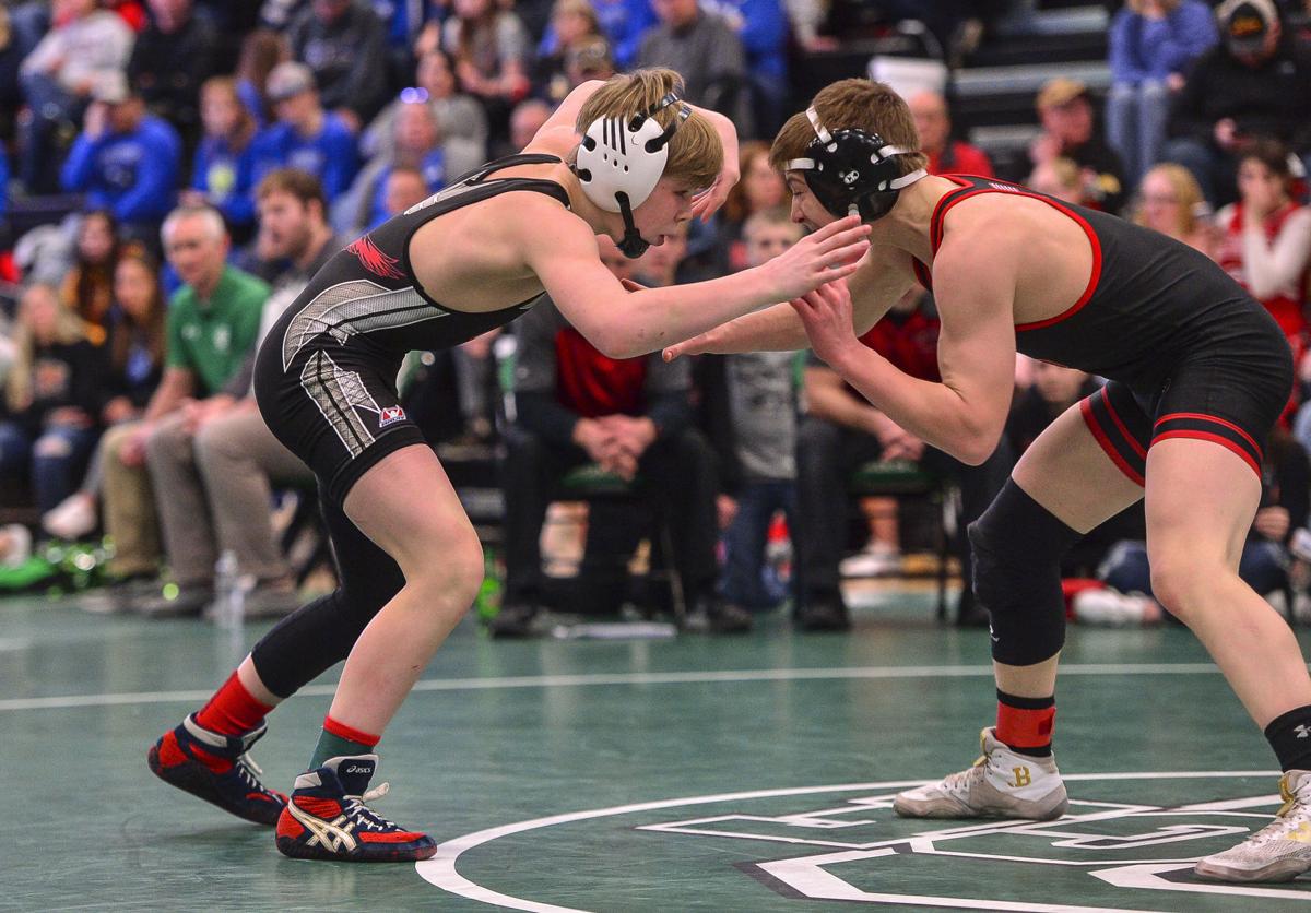 State Wrestling Day 1: Class 2A with some big wins, big pins and sets the  stage for the quarterfinals