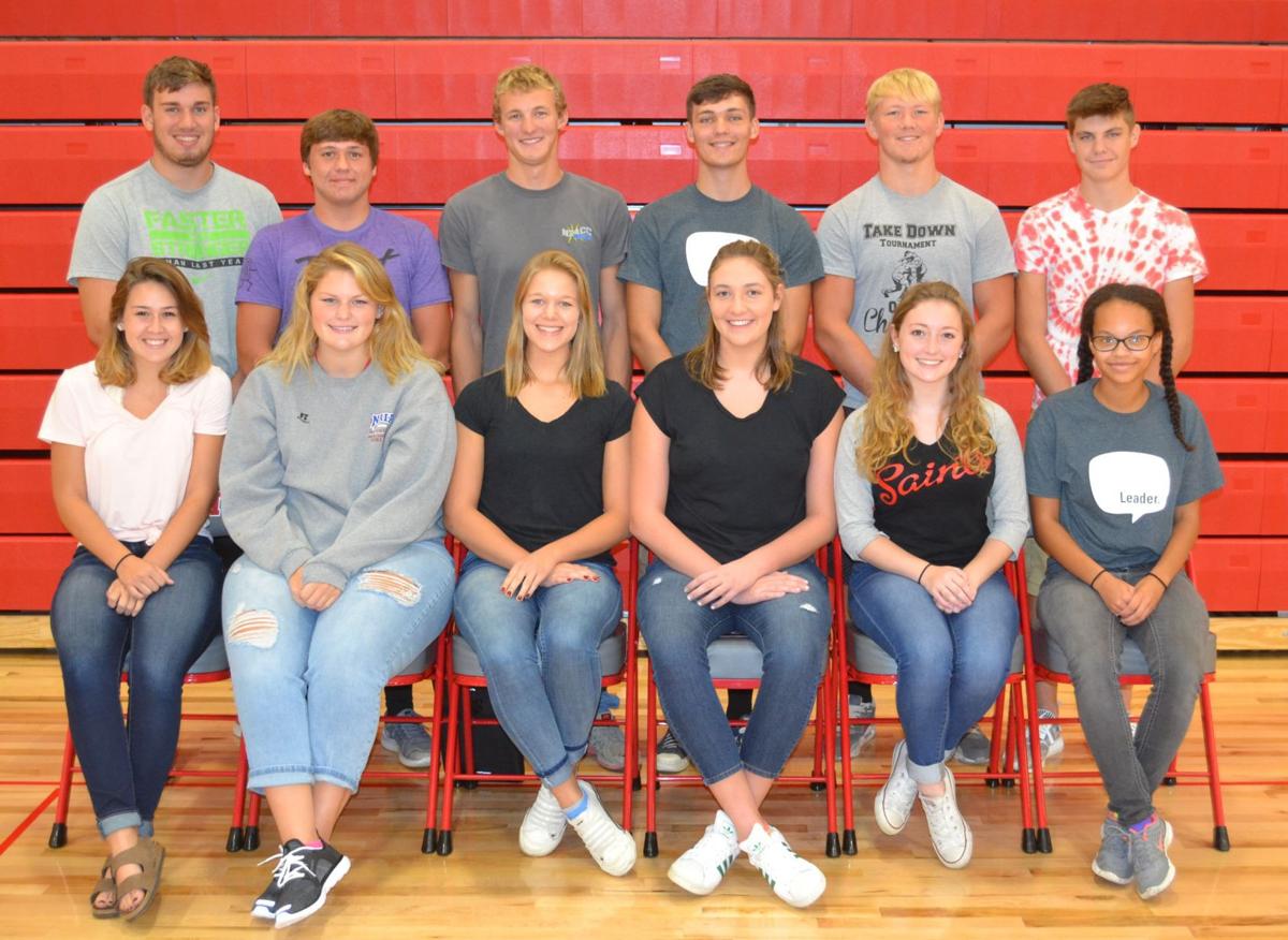 St. Ansgar High School celebrating