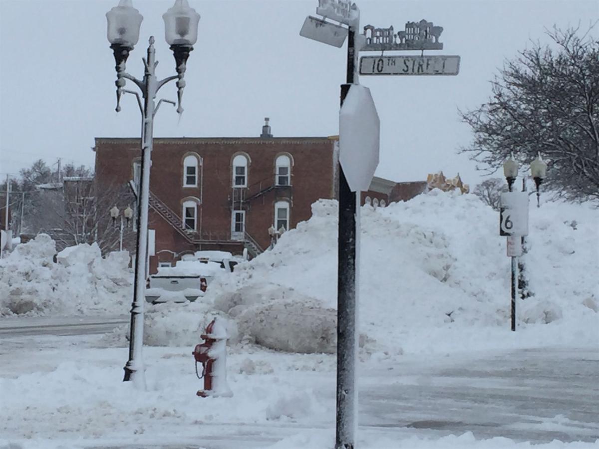 Weather Snow totals reach 10 inches in some North Iowa spots Mason