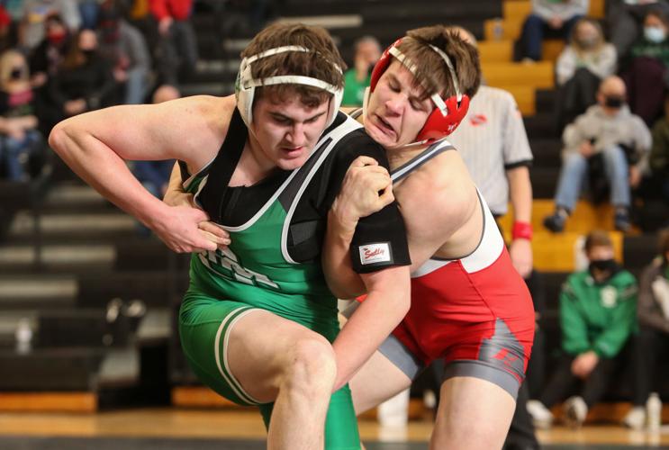 Class 2A Wrestling Sectionals - Reese Moore -195 - Forest City