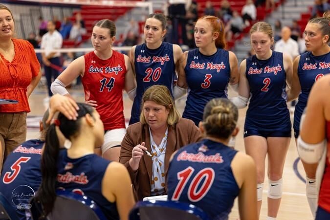 Coach Zitzow Earns 50th Win as Cardinals Sweep the Pipers