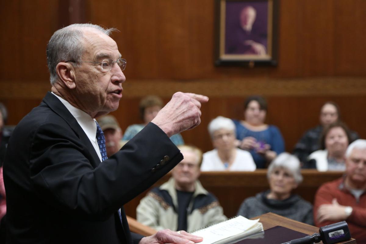 Fort Dodge Messenger Editorial Grassley Shows How