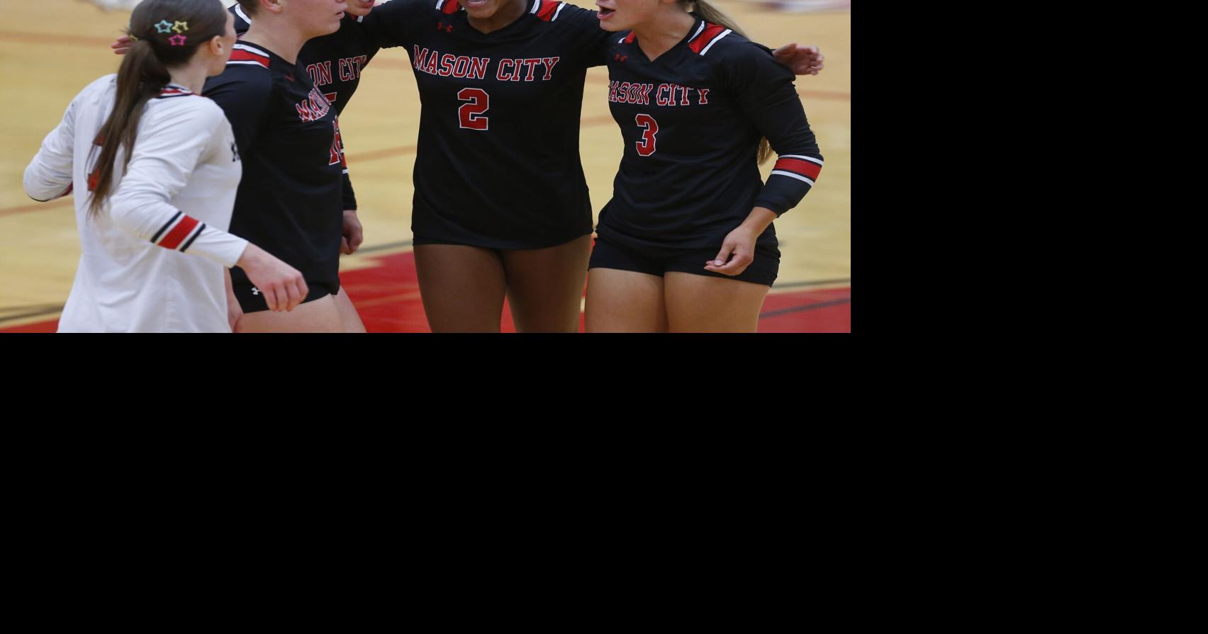 PHOTOS: Mason City vs. Des Moines North volleyball, Thursday, Sept. 1