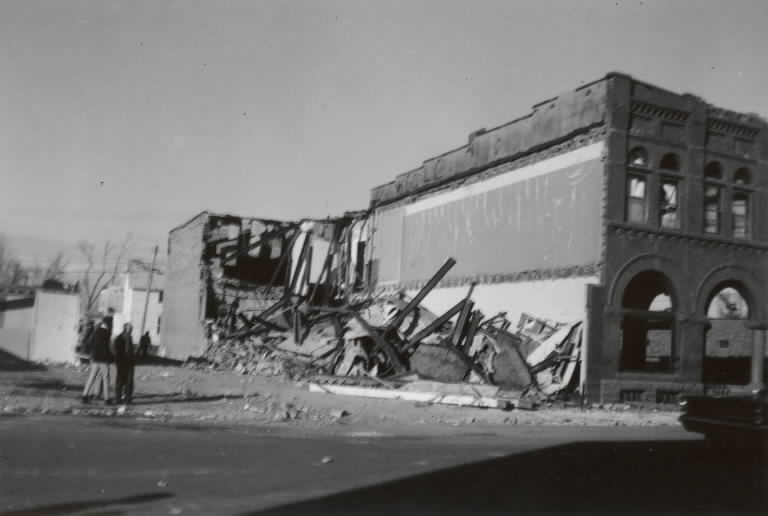 Photos Oct. 14, 1966 tornado damage in Belmond Mason City & North