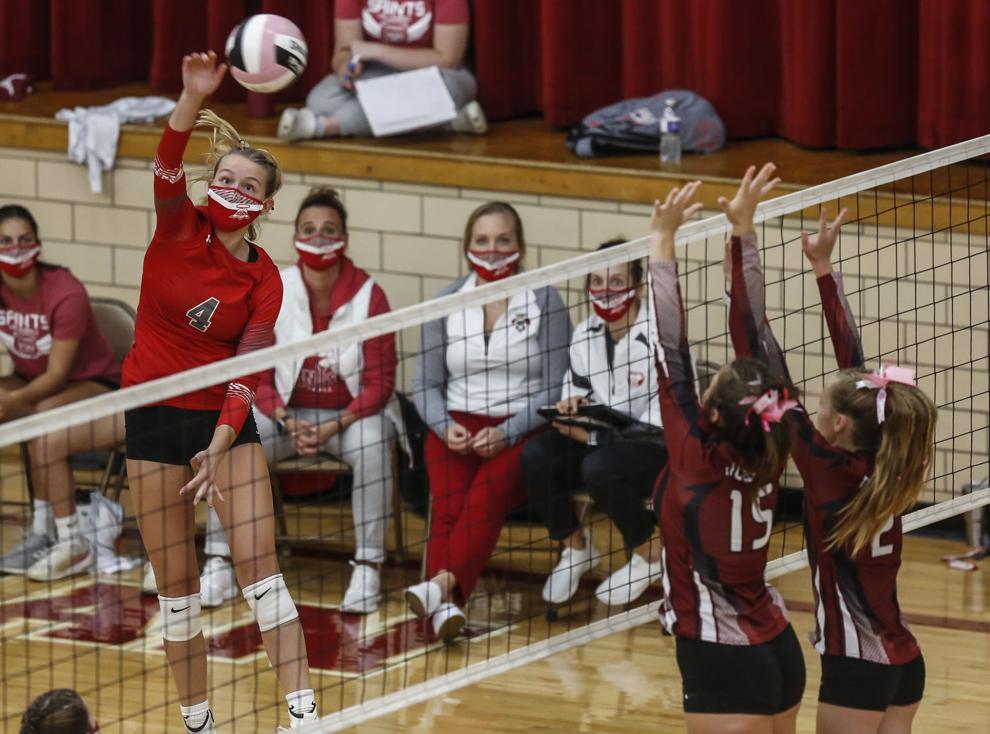 Photos St. Ansgar volleyball vs. Newman Catholic