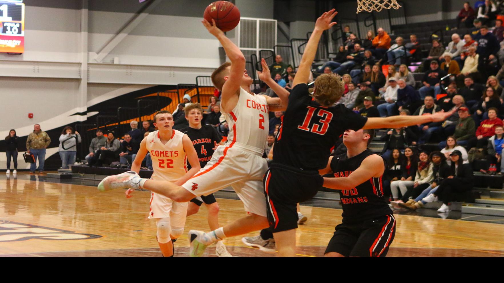 High School Boys Basketball Charles City S Jack Molstead Saving