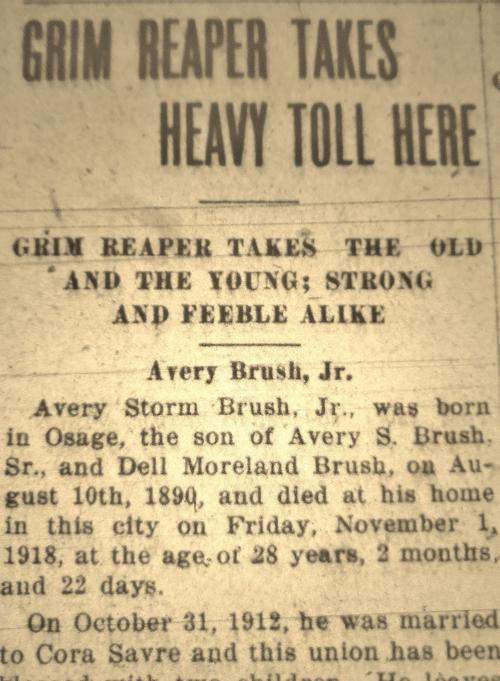 Press News covers Spanish Flu