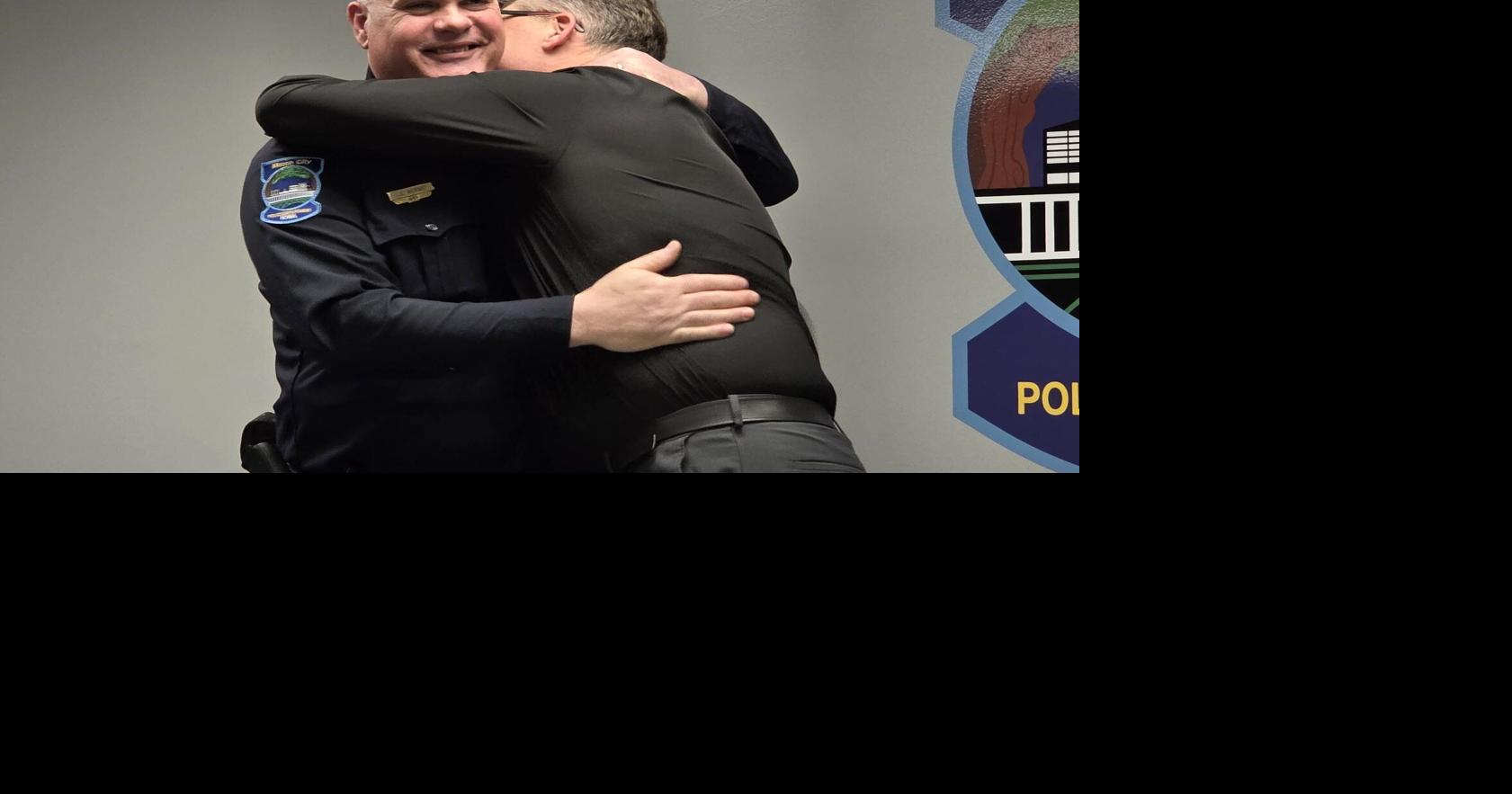 Recent Mason City Police Department promotions celebrated