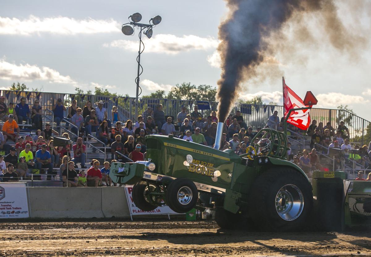 Grand National truck and tractor pull taking place in Rockwell Mason