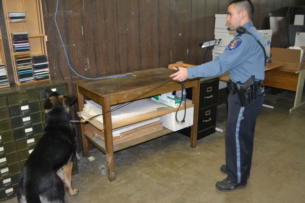 Police dog 'Hank' helps East Kimberley detectives in border