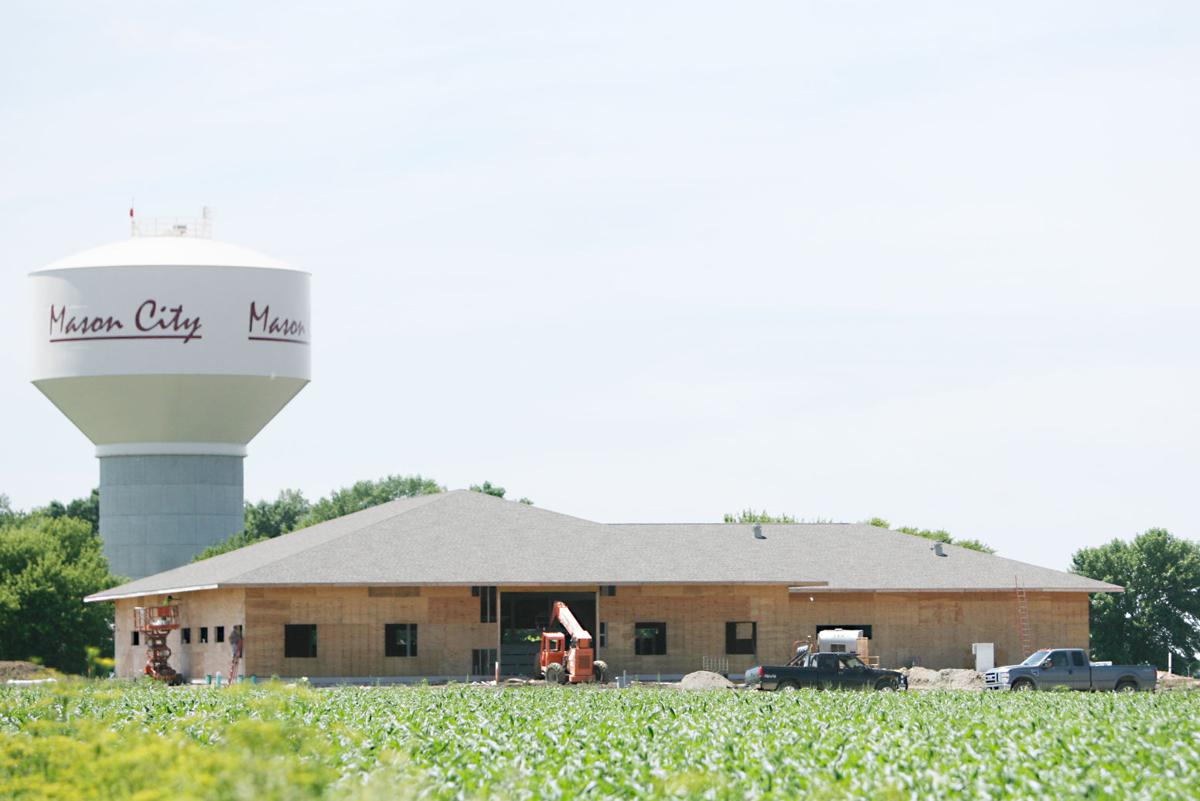 Iowa DOT district office taking shape in Mason City Iowa & The