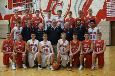 Forest City High School boys basketball team