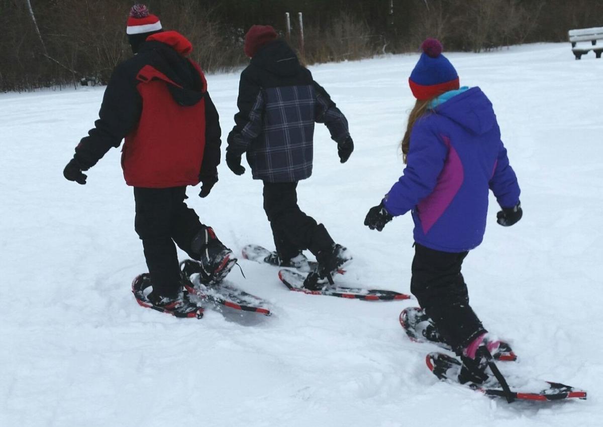 Snowshoeing