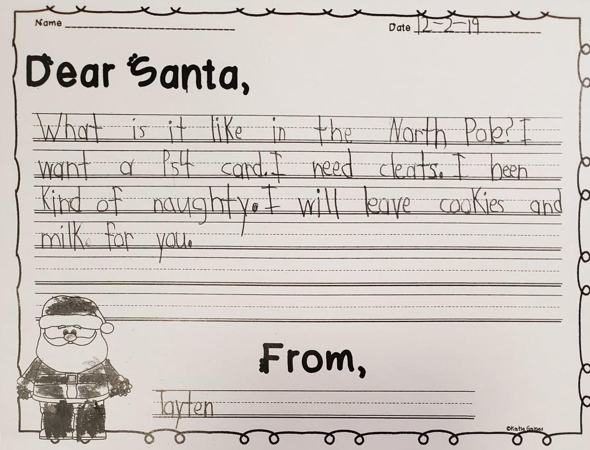 Letters To Santa News Globegazette Com