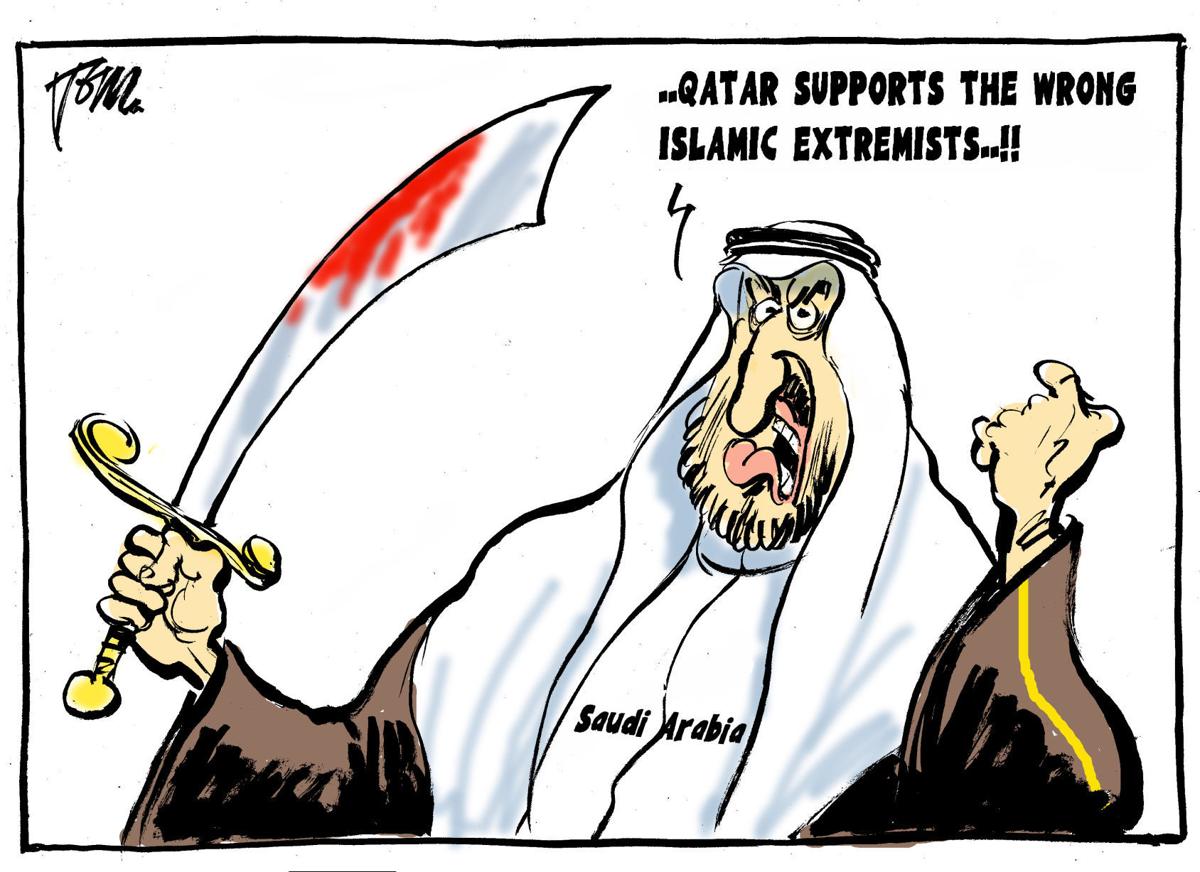 Political cartoons: climate, leaker, Comey, Qatar, Eric Trump ...