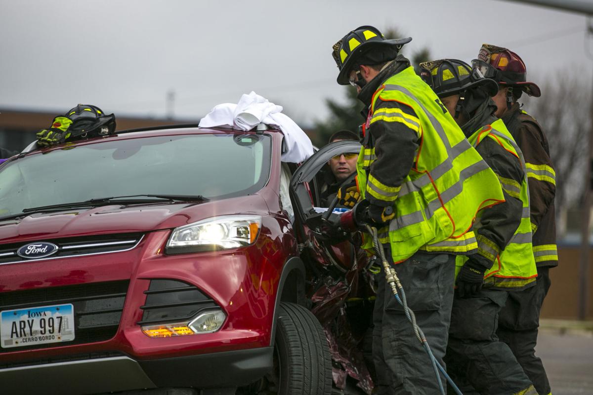 2 trapped in car in Clear Lake crash North Iowa Crime & Courts