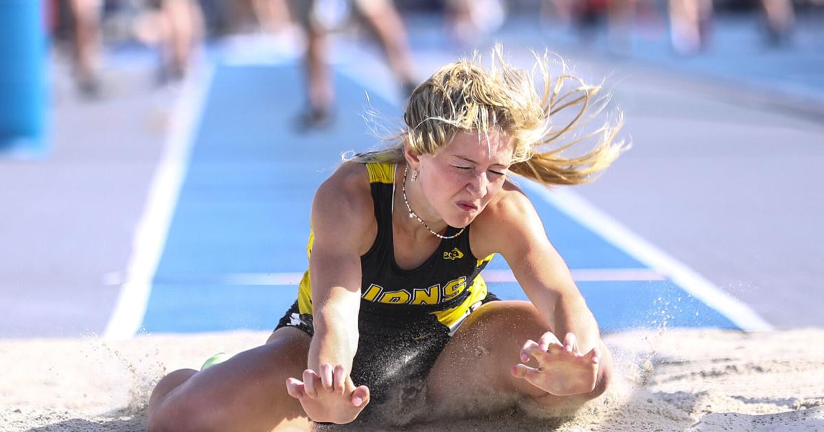 Brownlee leads long jump wire-to-wire for first state title