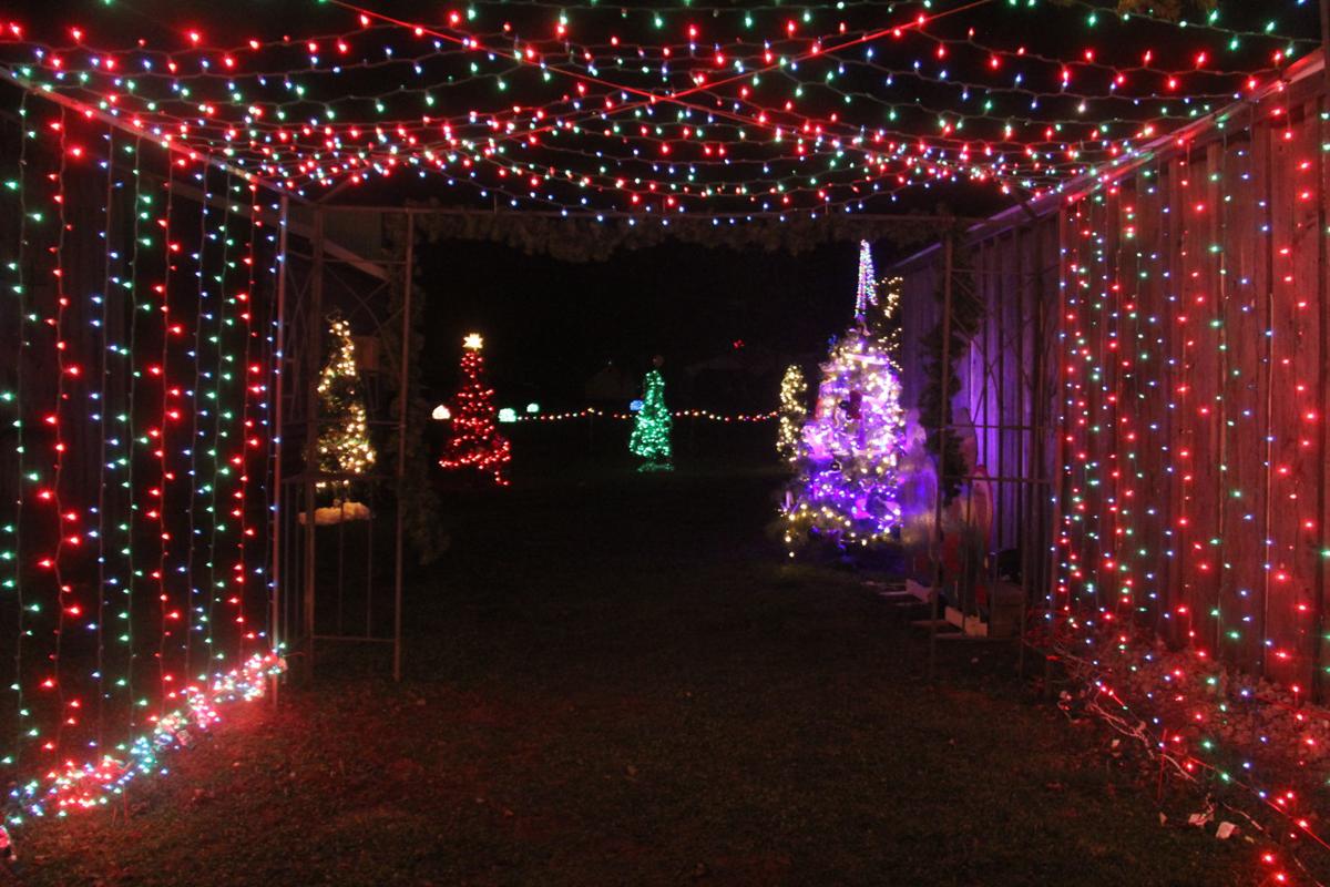 Forest City's Heritage Park hosts first Holiday Tour of Lights Mason