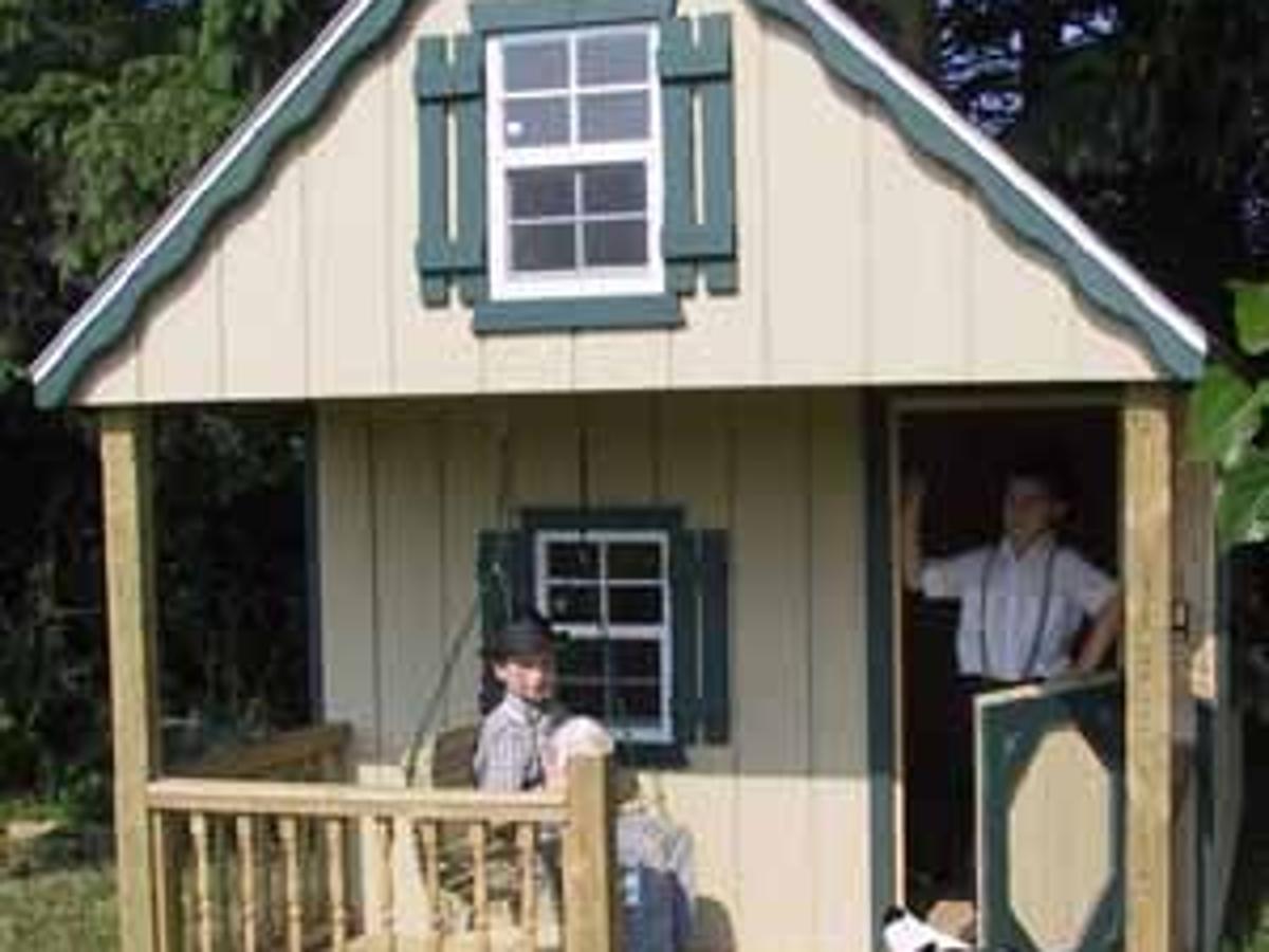Child S Playhouse Or Mini Mansion Mason City North Iowa Globegazette Com