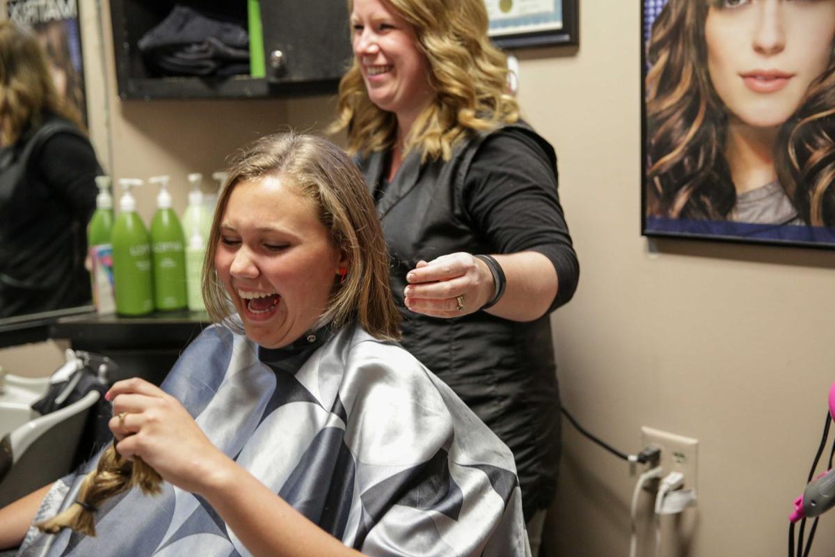 mason city teens donate hair for cancer patients | mason