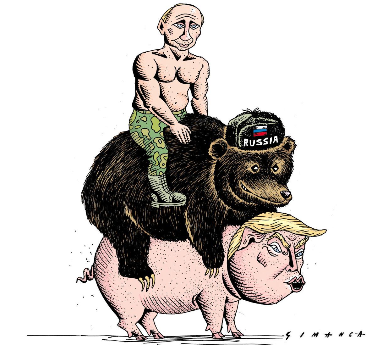 Как россию трахает мультик путин